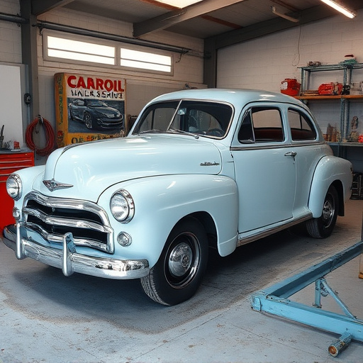 vehicle restoration process