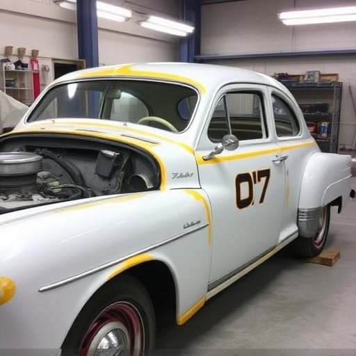 vehicle restoration process