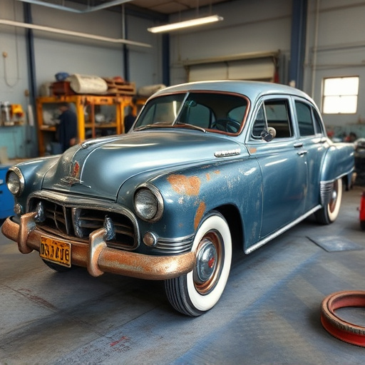 vehicle restoration process