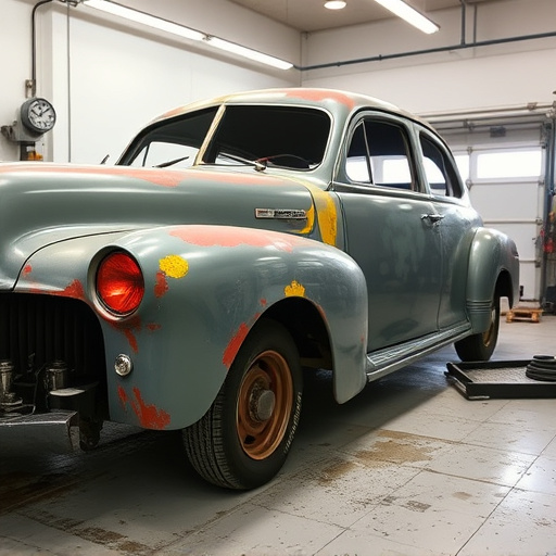 vehicle restoration process