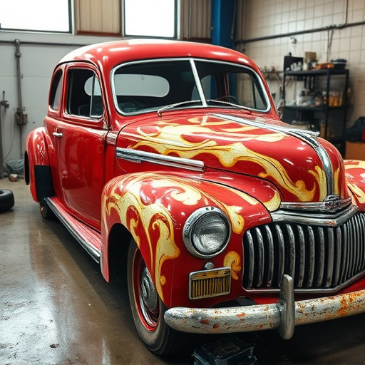 vehicle restoration process