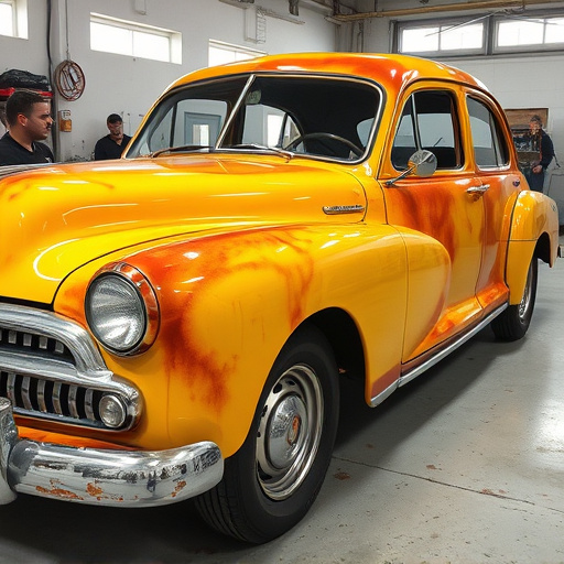 vehicle restoration process