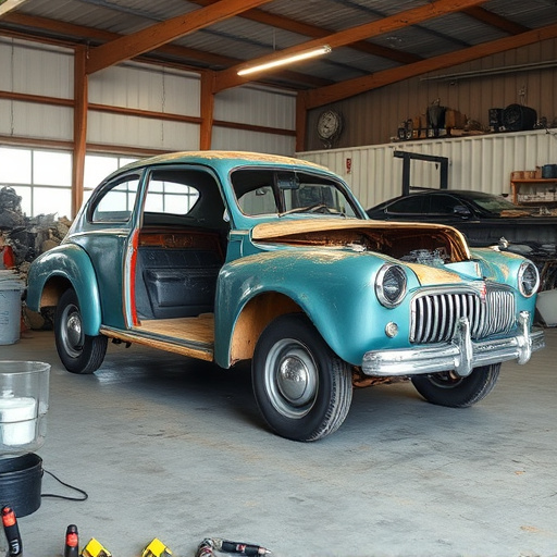 vehicle restoration process