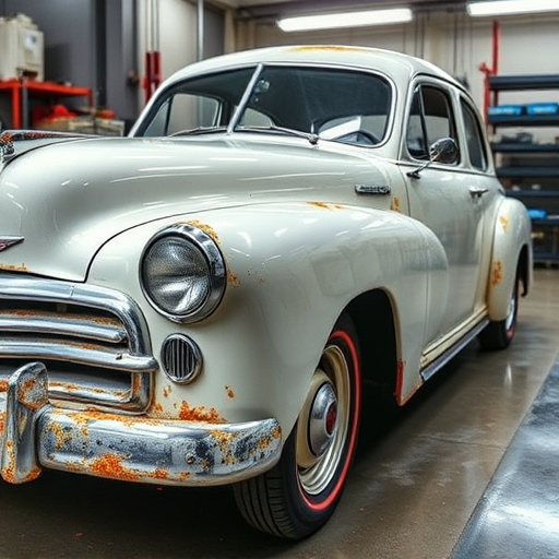 vehicle restoration process