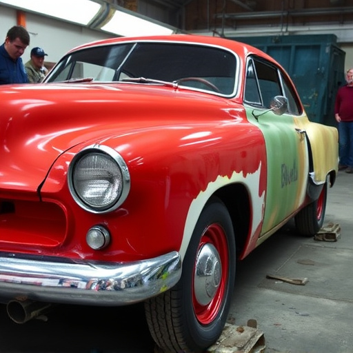 vehicle restoration process