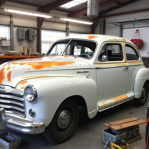 vehicle restoration process