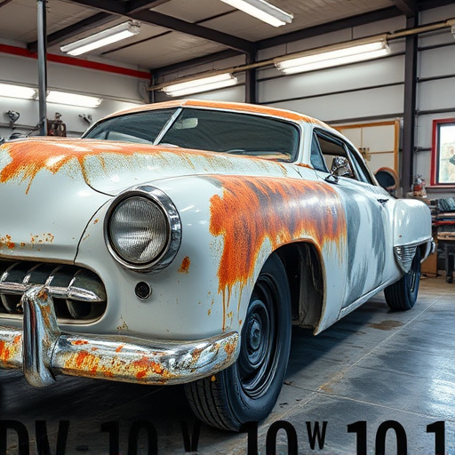 vehicle restoration process