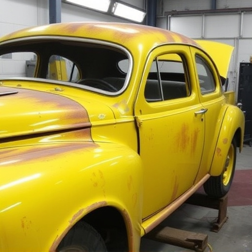 vehicle restoration process