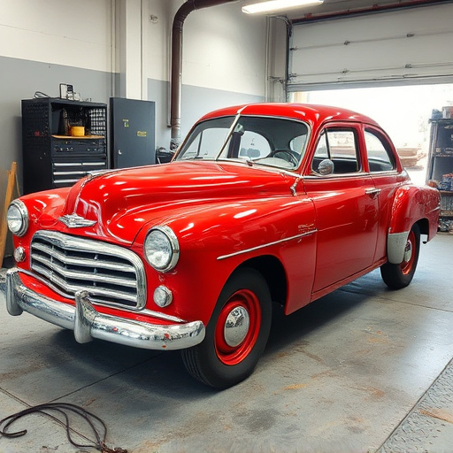 vehicle restoration process