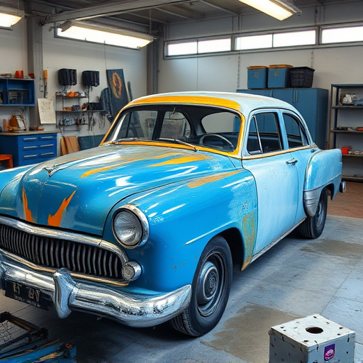 vehicle restoration process