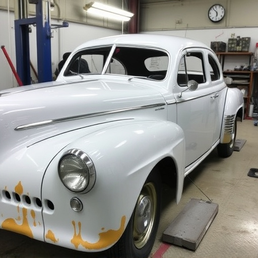 vehicle restoration process