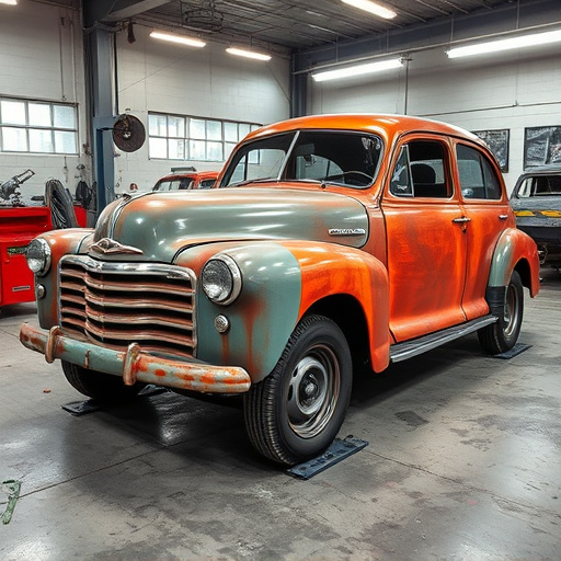 vehicle restoration process