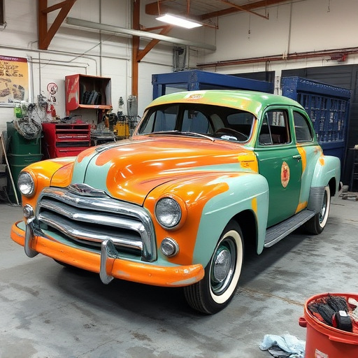 vehicle restoration process