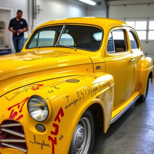 vehicle restoration process