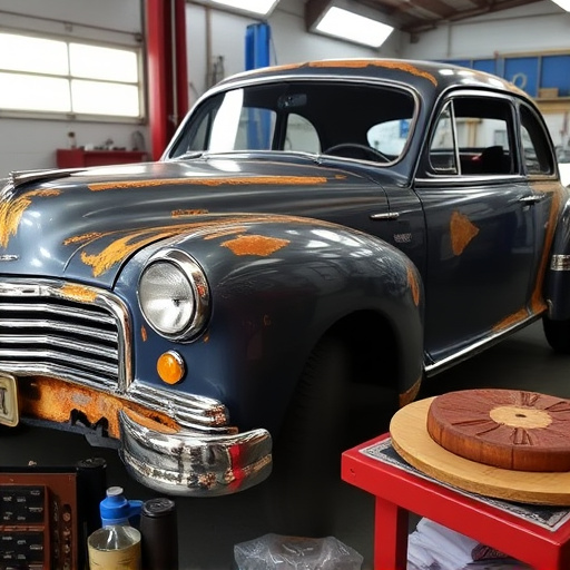 vehicle restoration process