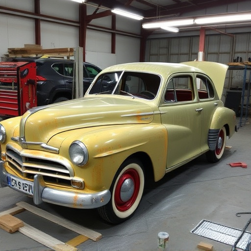 vehicle restoration process