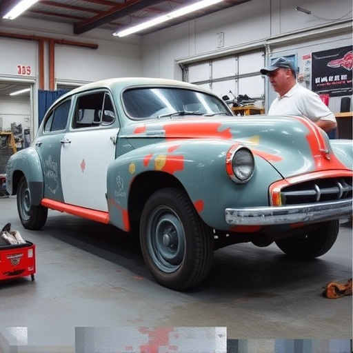 vehicle restoration process