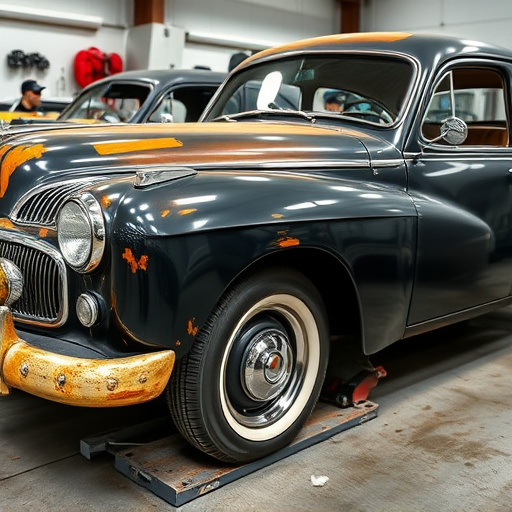 vehicle restoration process