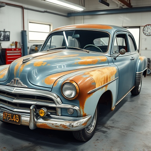 vehicle restoration process