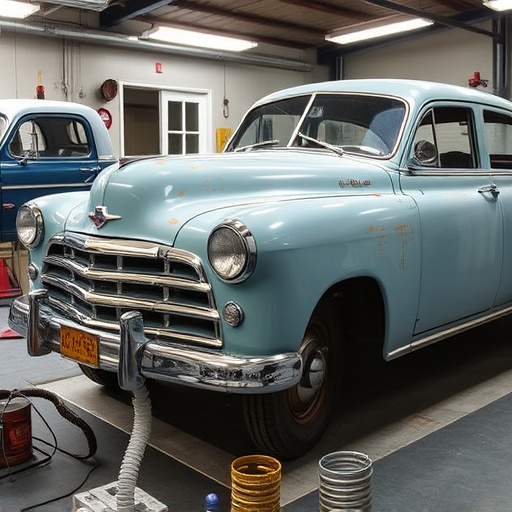 vehicle restoration process