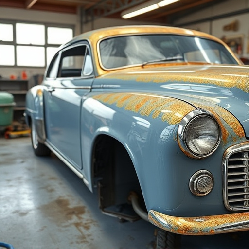 vehicle restoration process