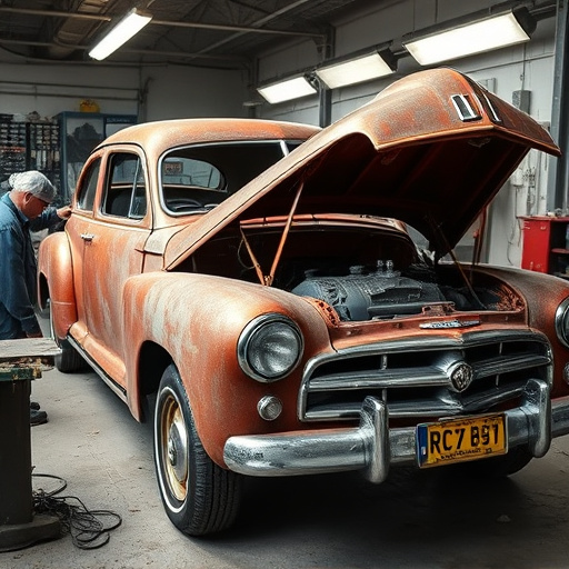 vehicle restoration process