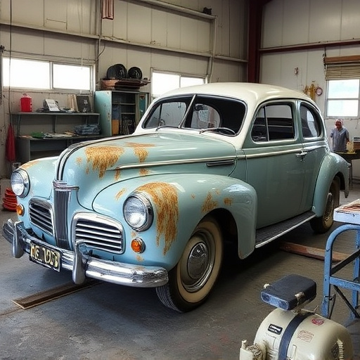 vehicle restoration process