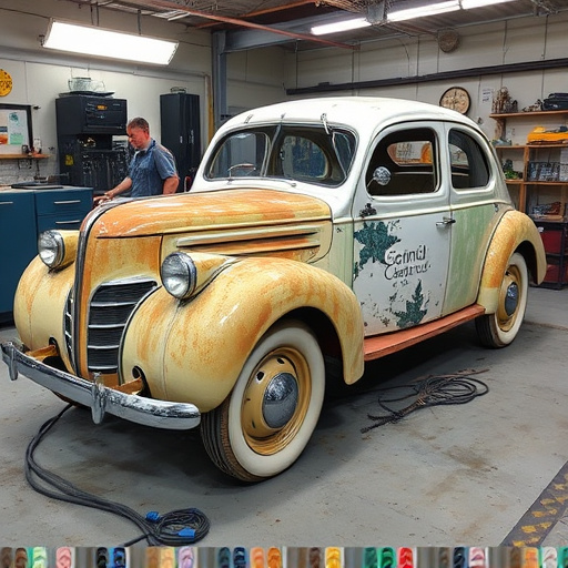 vehicle restoration process