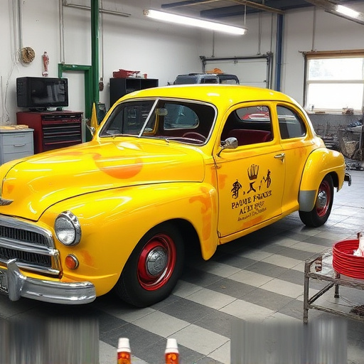 vehicle restoration process