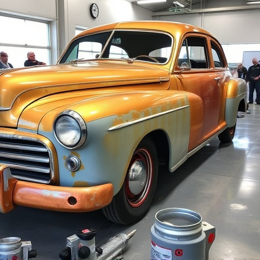 vehicle restoration process