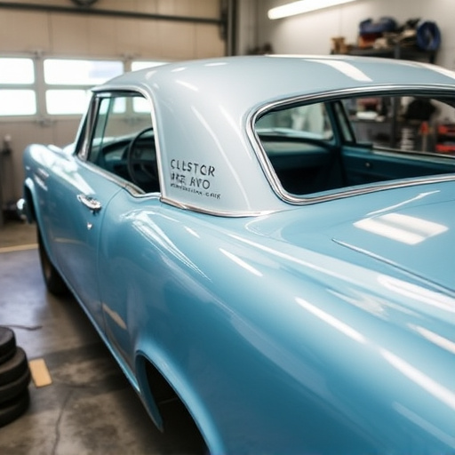 vehicle restoration process