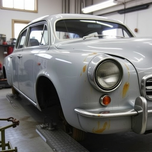 vehicle restoration process