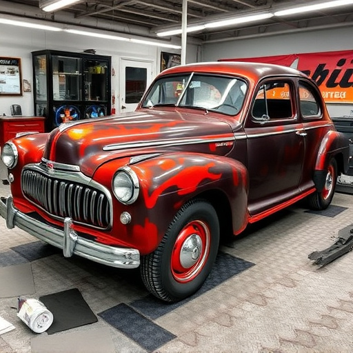 vehicle restoration process