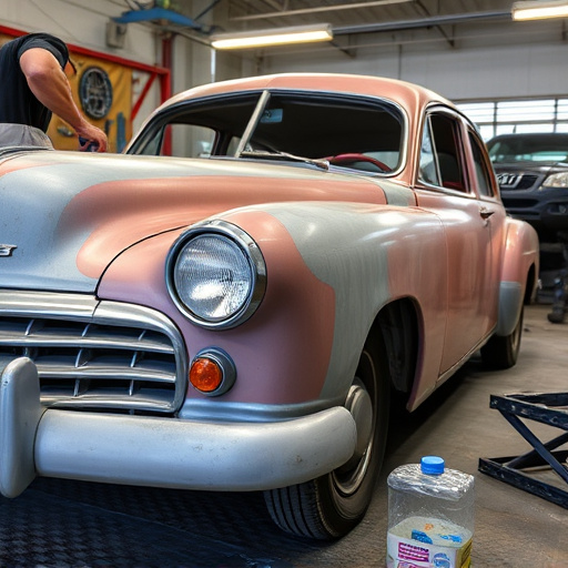 vehicle restoration process