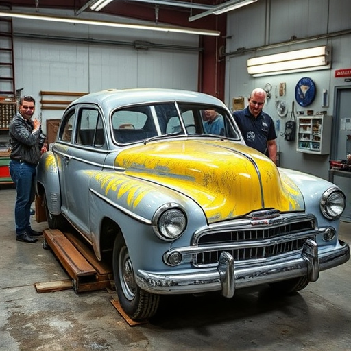 vehicle restoration process