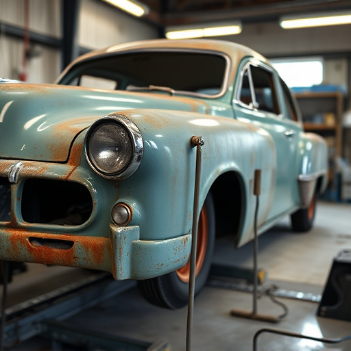 vehicle restoration process