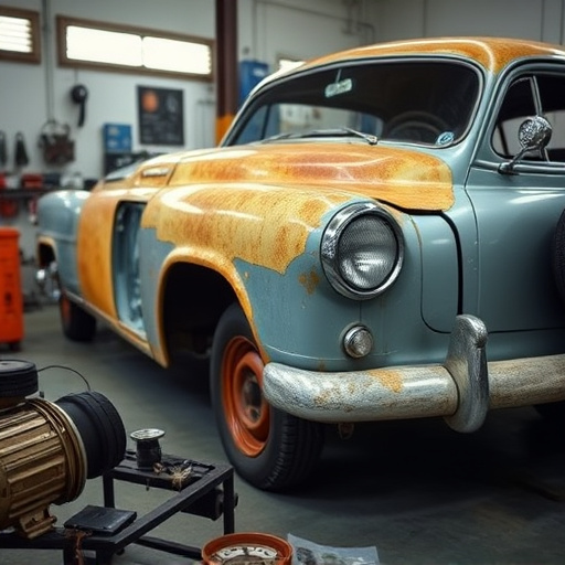 vehicle restoration process