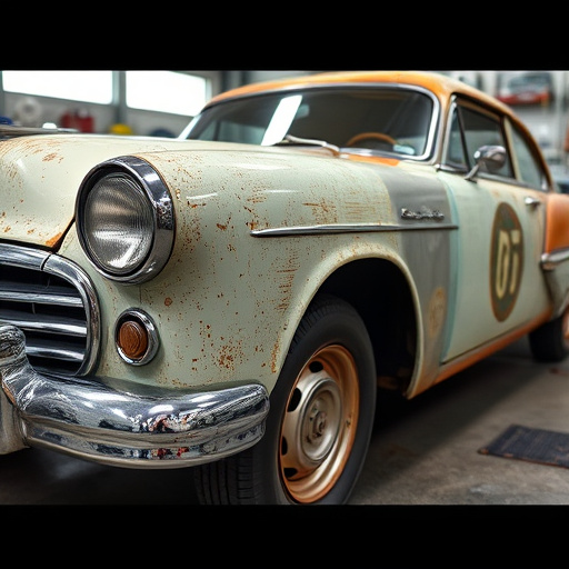 vehicle restoration process