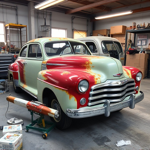 vehicle restoration process