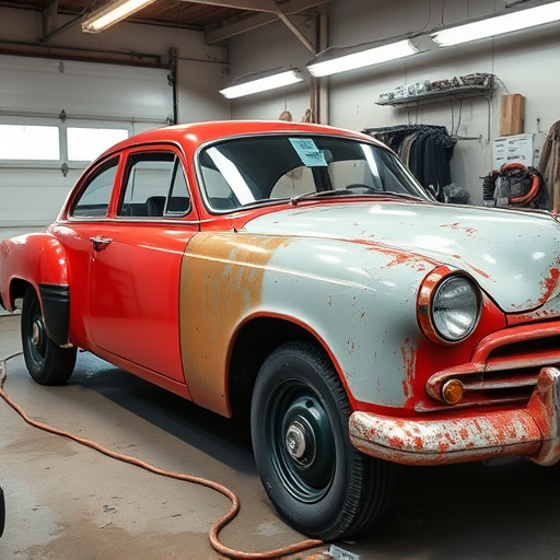 vehicle restoration process