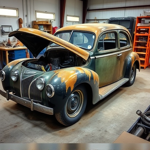 vehicle restoration process