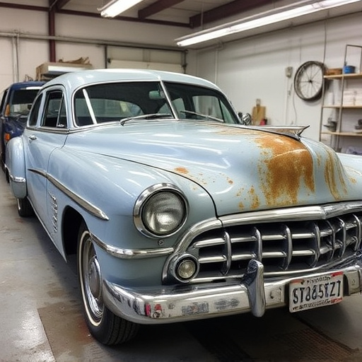 vehicle restoration process