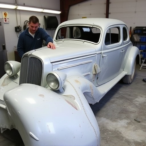 vehicle restoration process