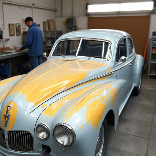 vehicle restoration process