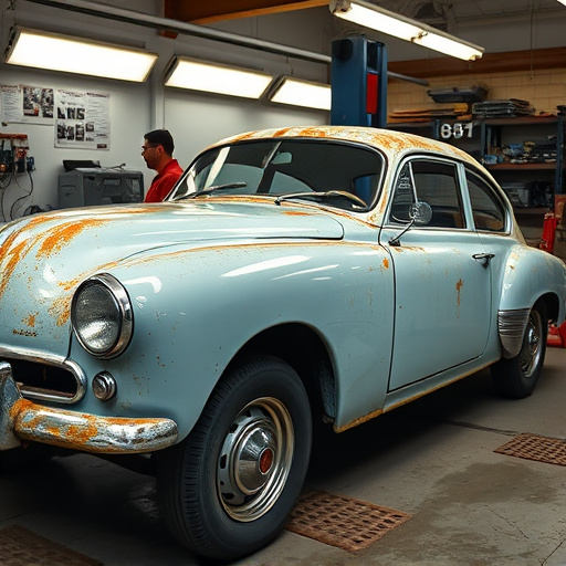 vehicle restoration process