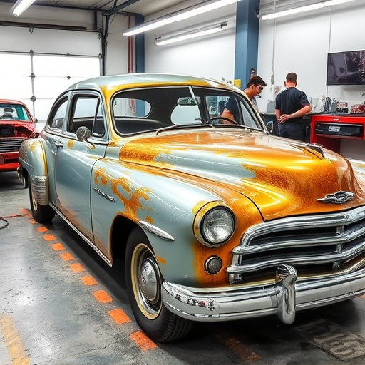 vehicle restoration process