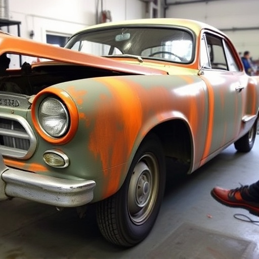 vehicle restoration process