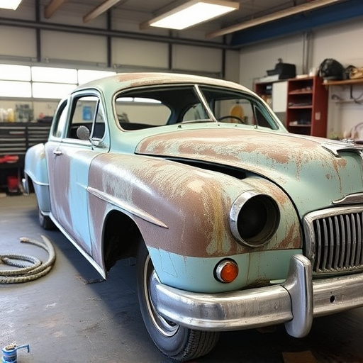 vehicle restoration process