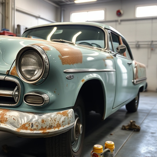 vehicle restoration process