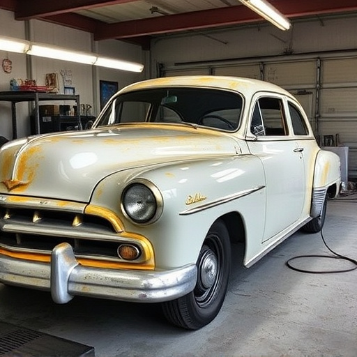 vehicle restoration process